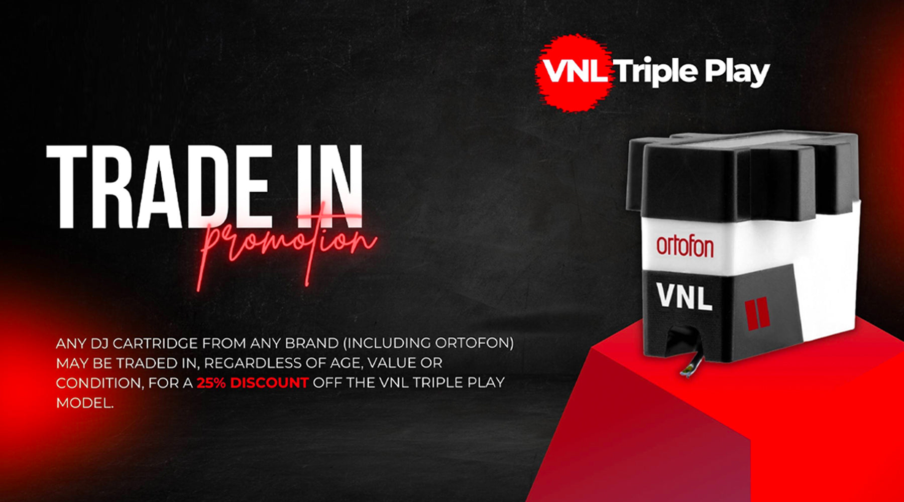 Ortofon VNL Triple Play | Black Friday Sale | Moog Audio