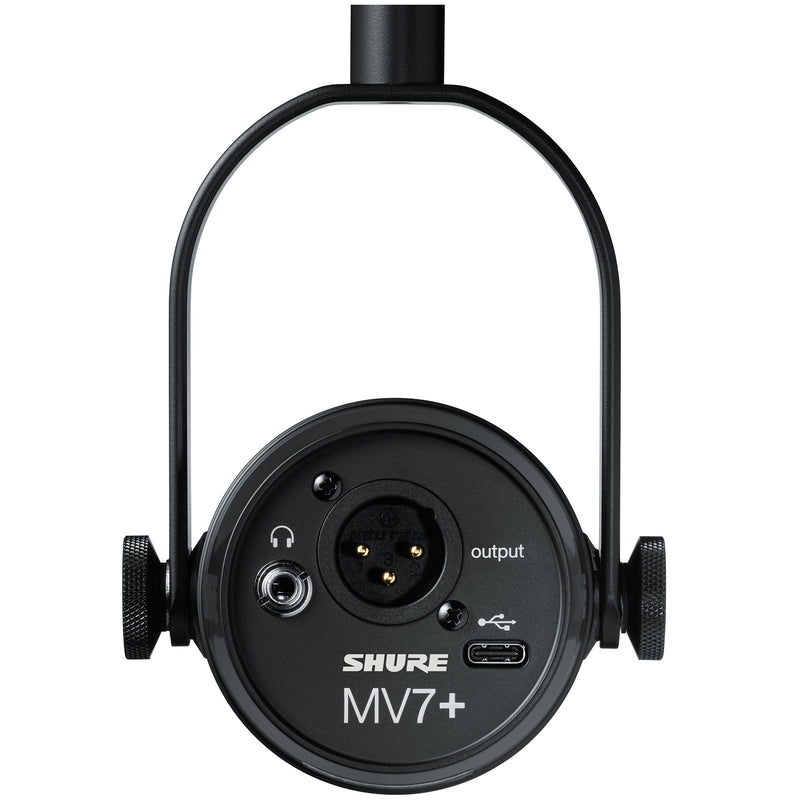 Shure MV7+-K Xlr/USB Speech Microphone Black