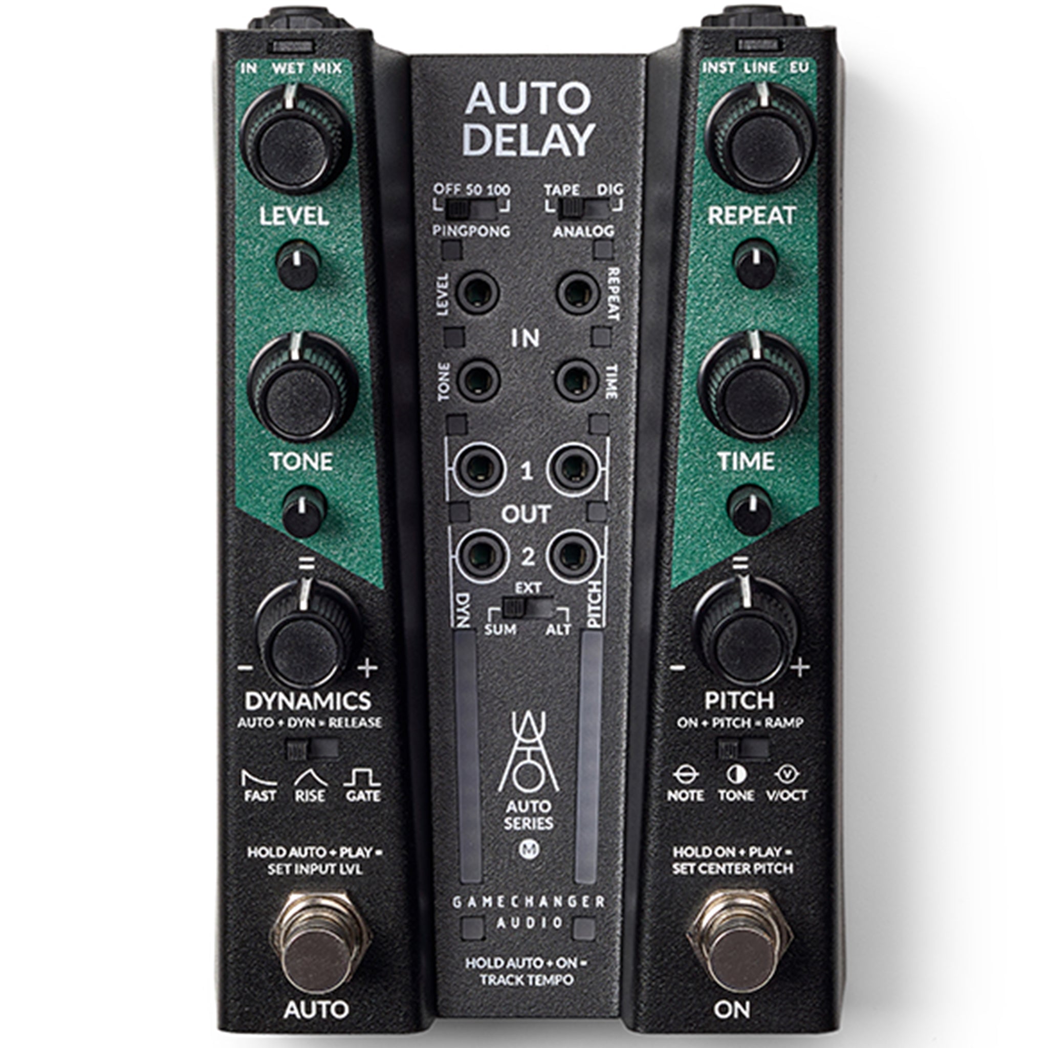 game changer pedal Gamechanger Audio AUTO DELAY Pitch & Dynamics Delay Pedal