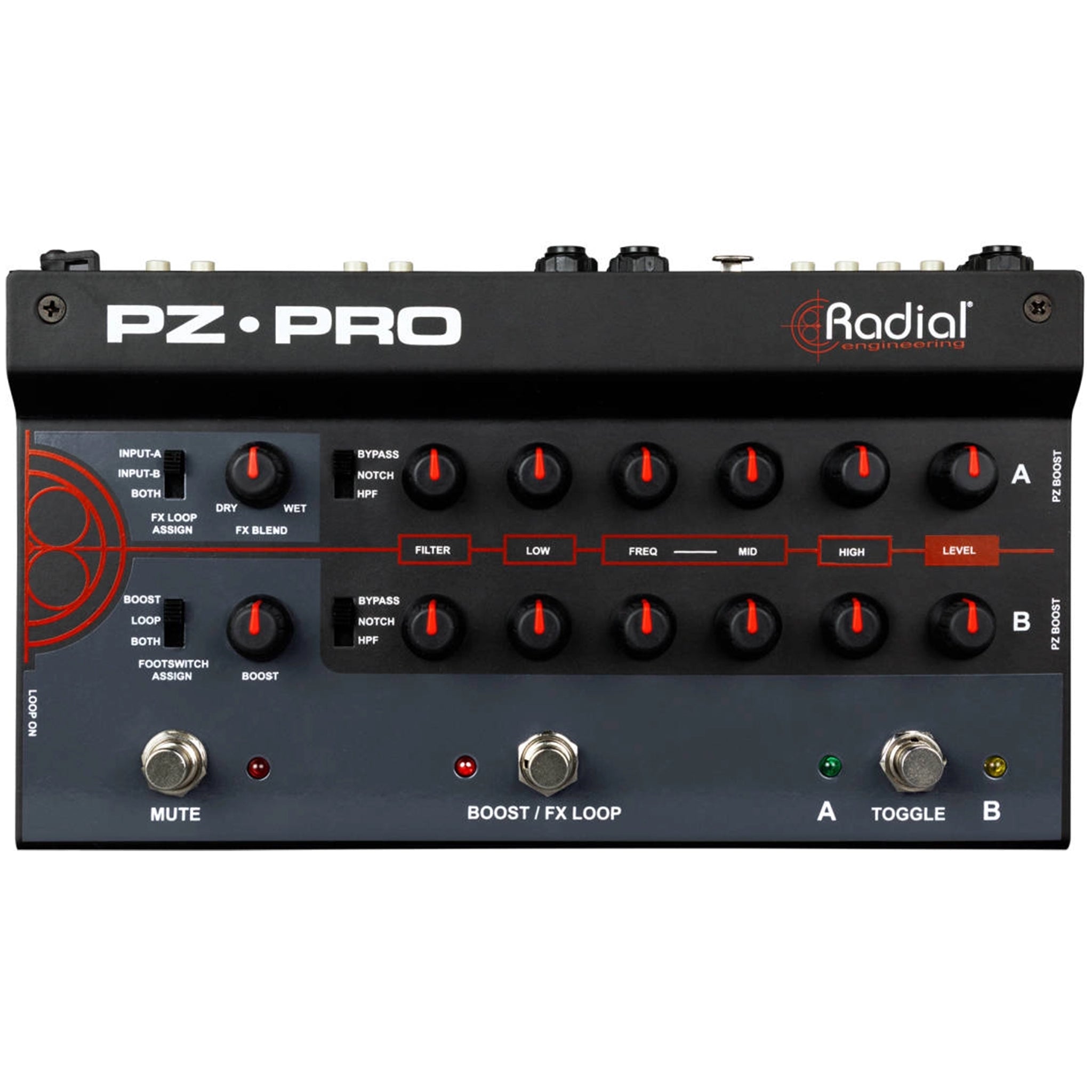 Radial PZ-Pro 2-Channel Acoustic Preamp