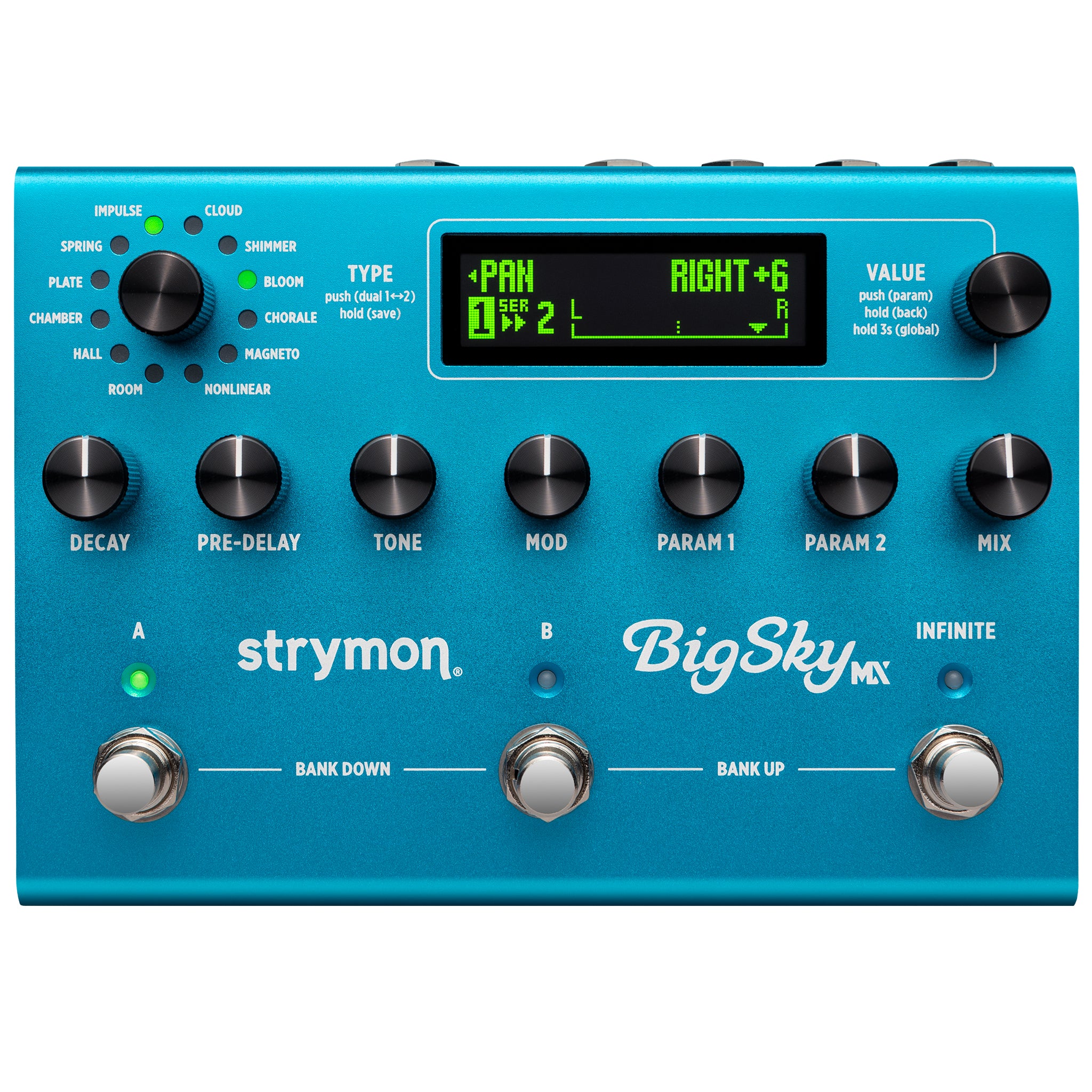 Strymon BigSky MX Next Generation Reverb Workstation