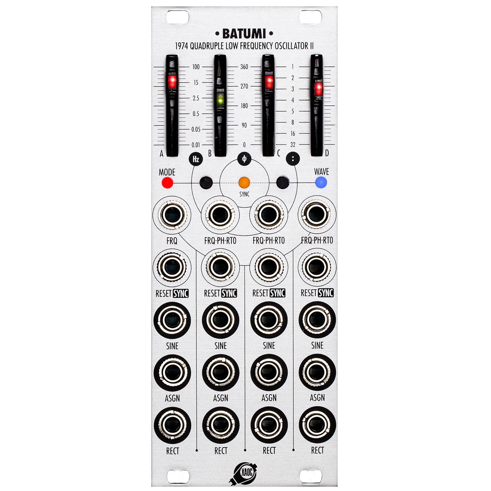 Xaoc Batumi Ii Quadruple Low Frequency Oscillator