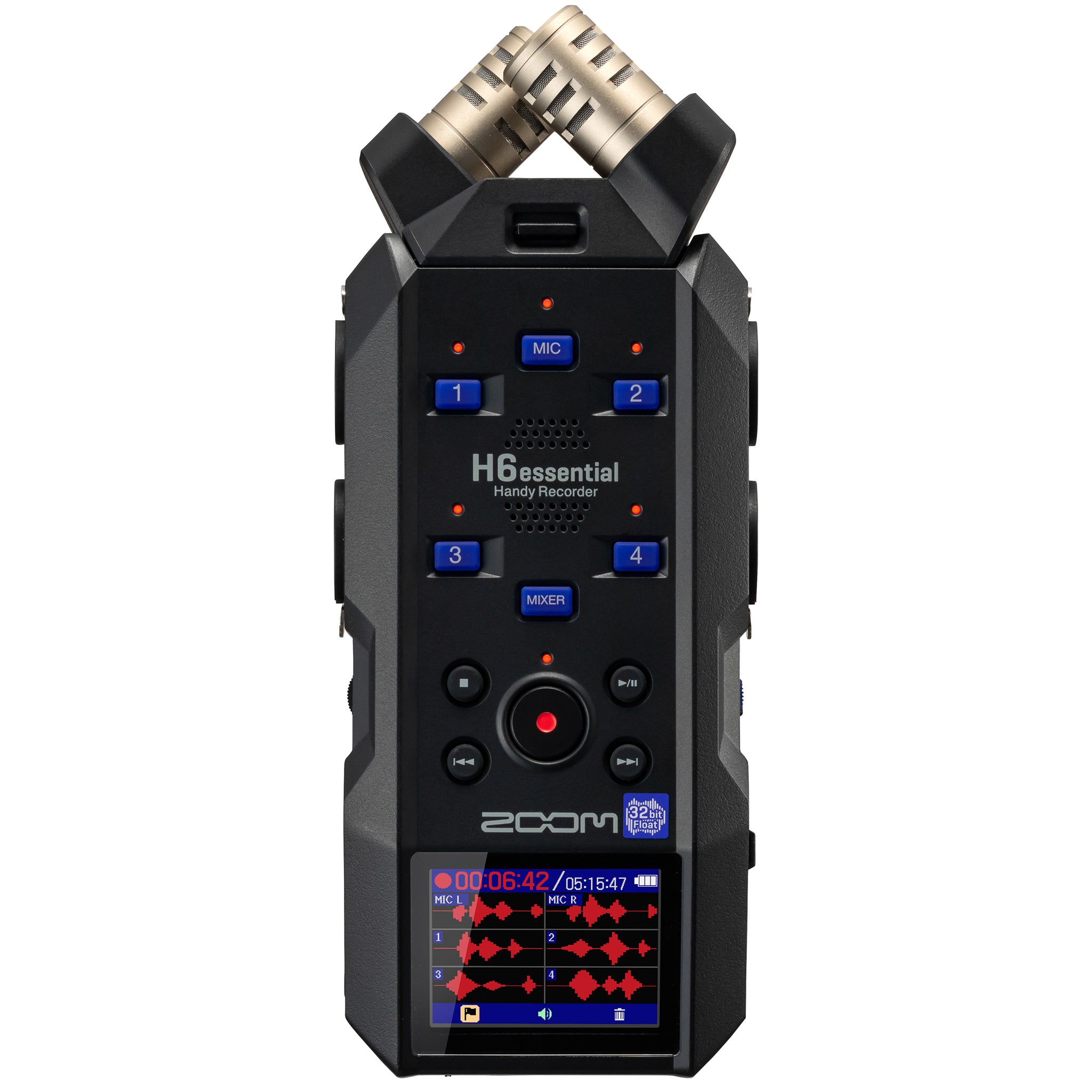 Newly Released Zoom Essential Line: H1, H4 and H6 with 32-Bit