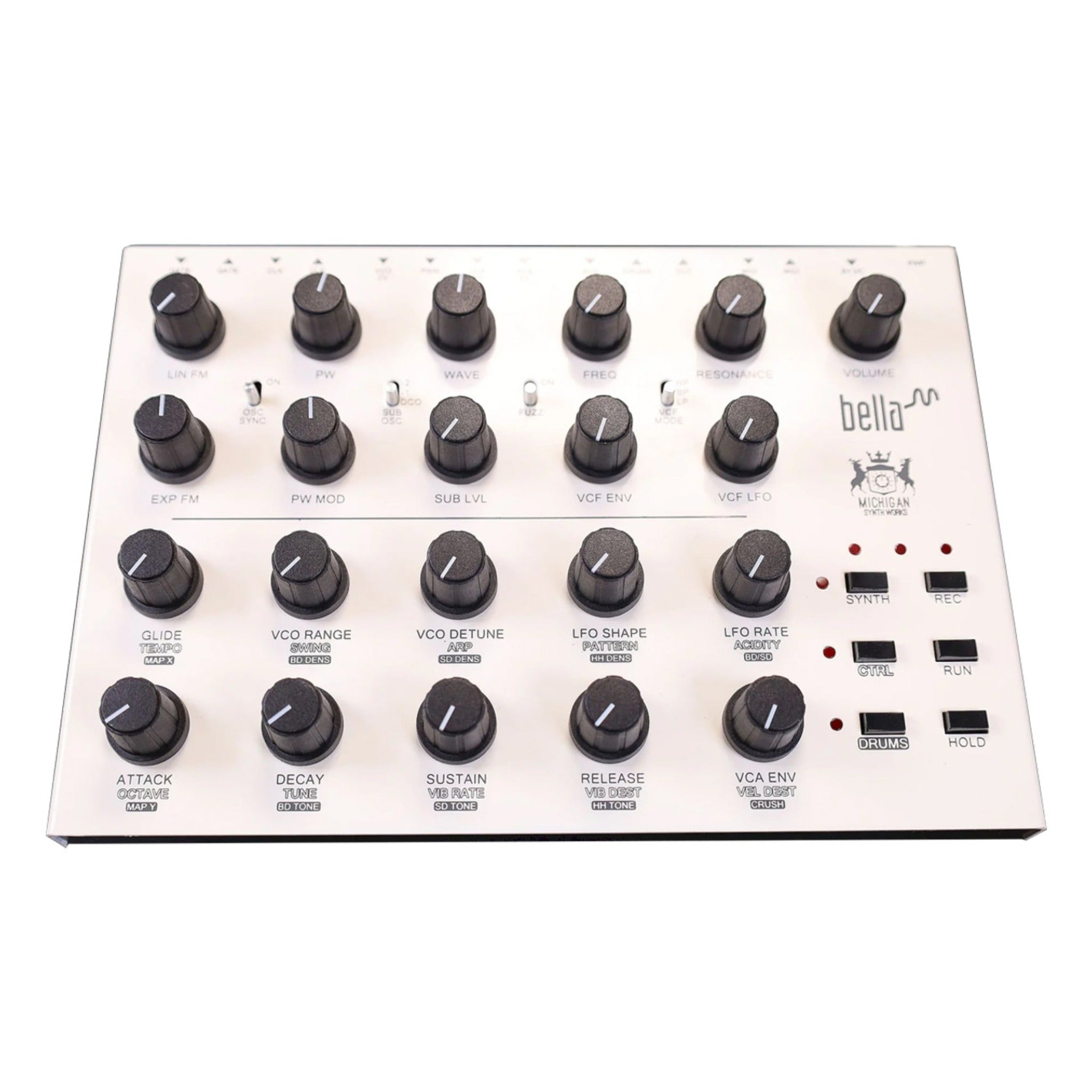 Michigan Synth Works Bella Digital/Analog Synth White