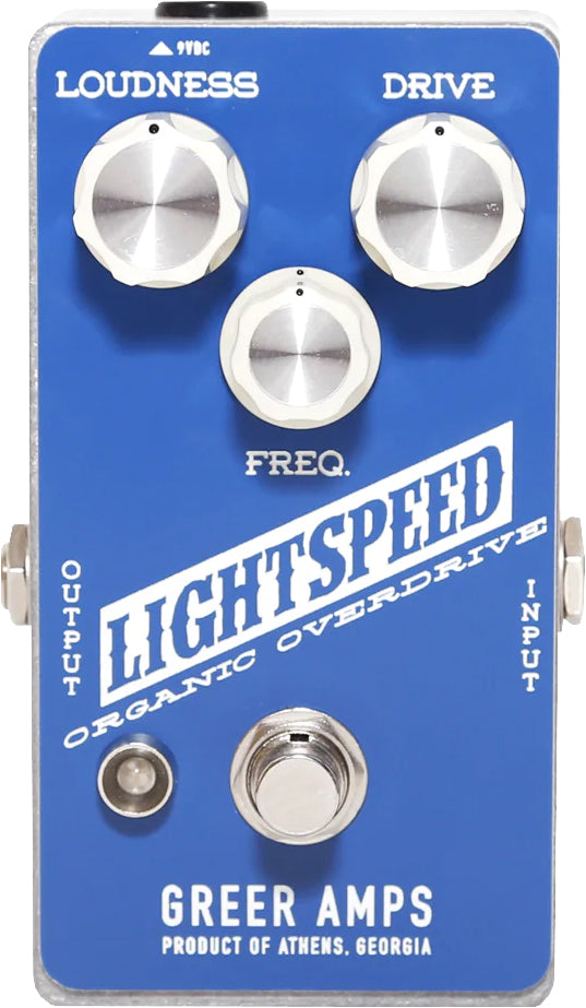 GREER AMPS LIGHTSPEED ORGANIC OVERDRIVE