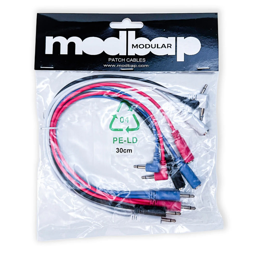 Modbap Modular 12" Divvy Cables -  4 Pack Mixed