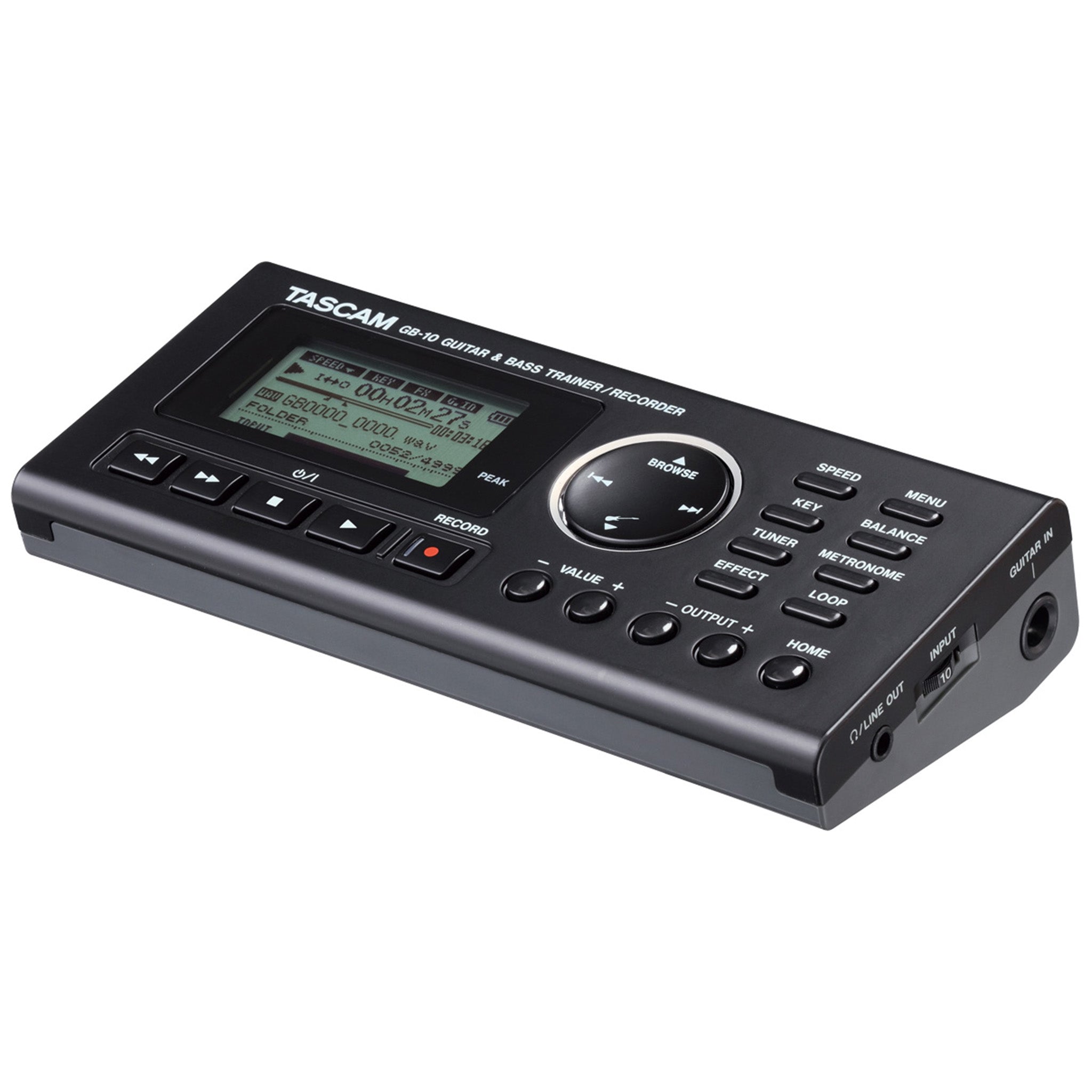 Tascam GB-10 Guitar & Bass Trainer Recorder