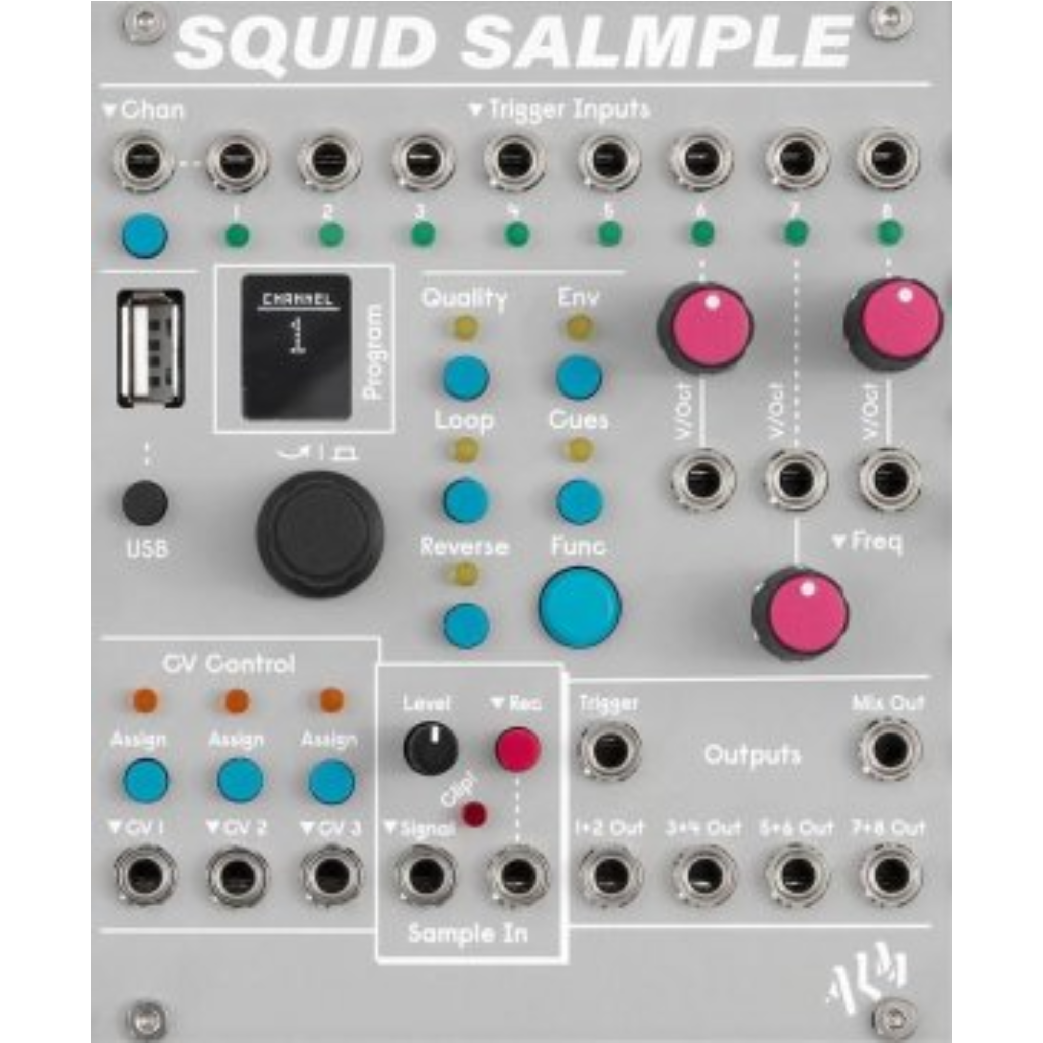 ALM Busy SQUID SALMPLE / AXON-1 モジュラーシンセ ALM Busy SQUID SALMPLE / AXON-1 モジュラーシンセ