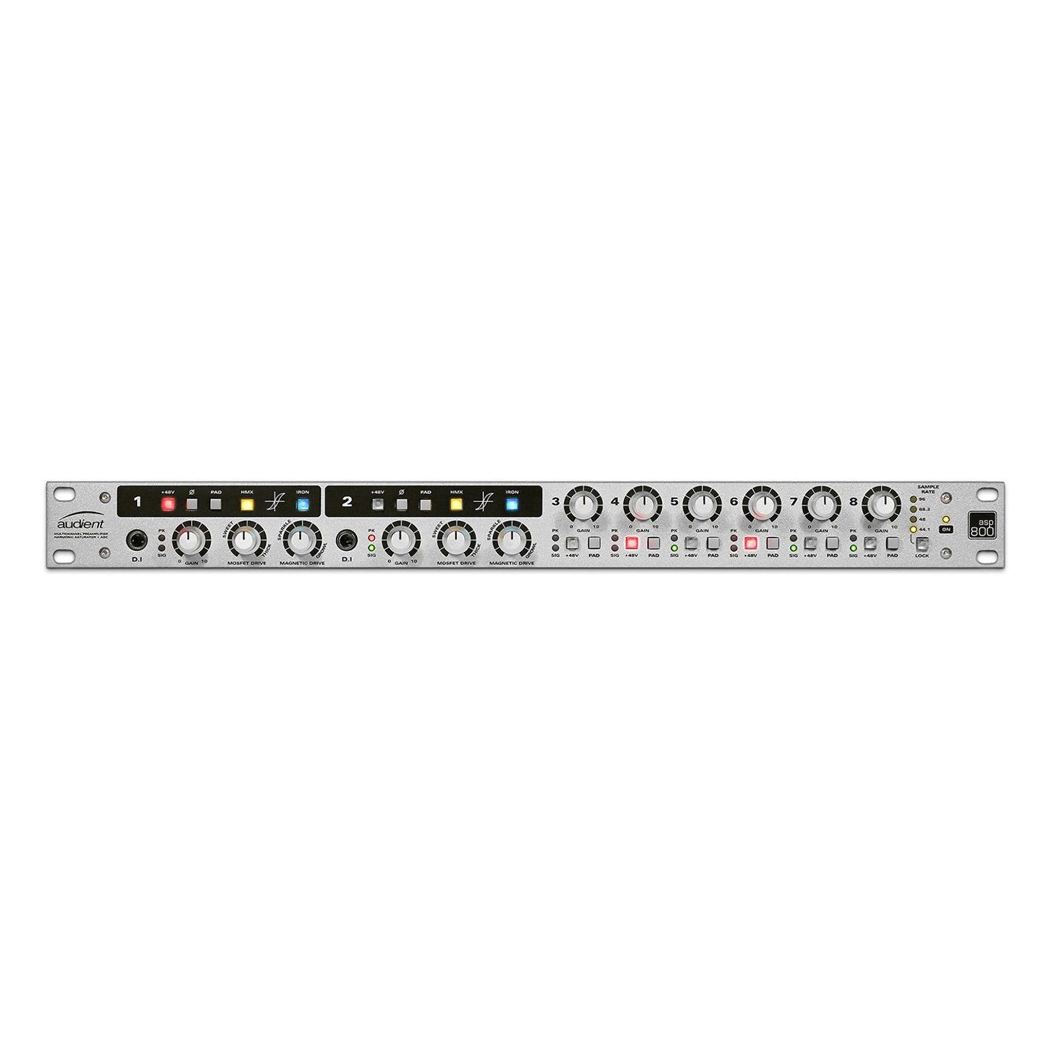 Audient ASP800 8 Channel Microphone Preamplifier Audient ASP800 8 Channel Microphone Preamplifier