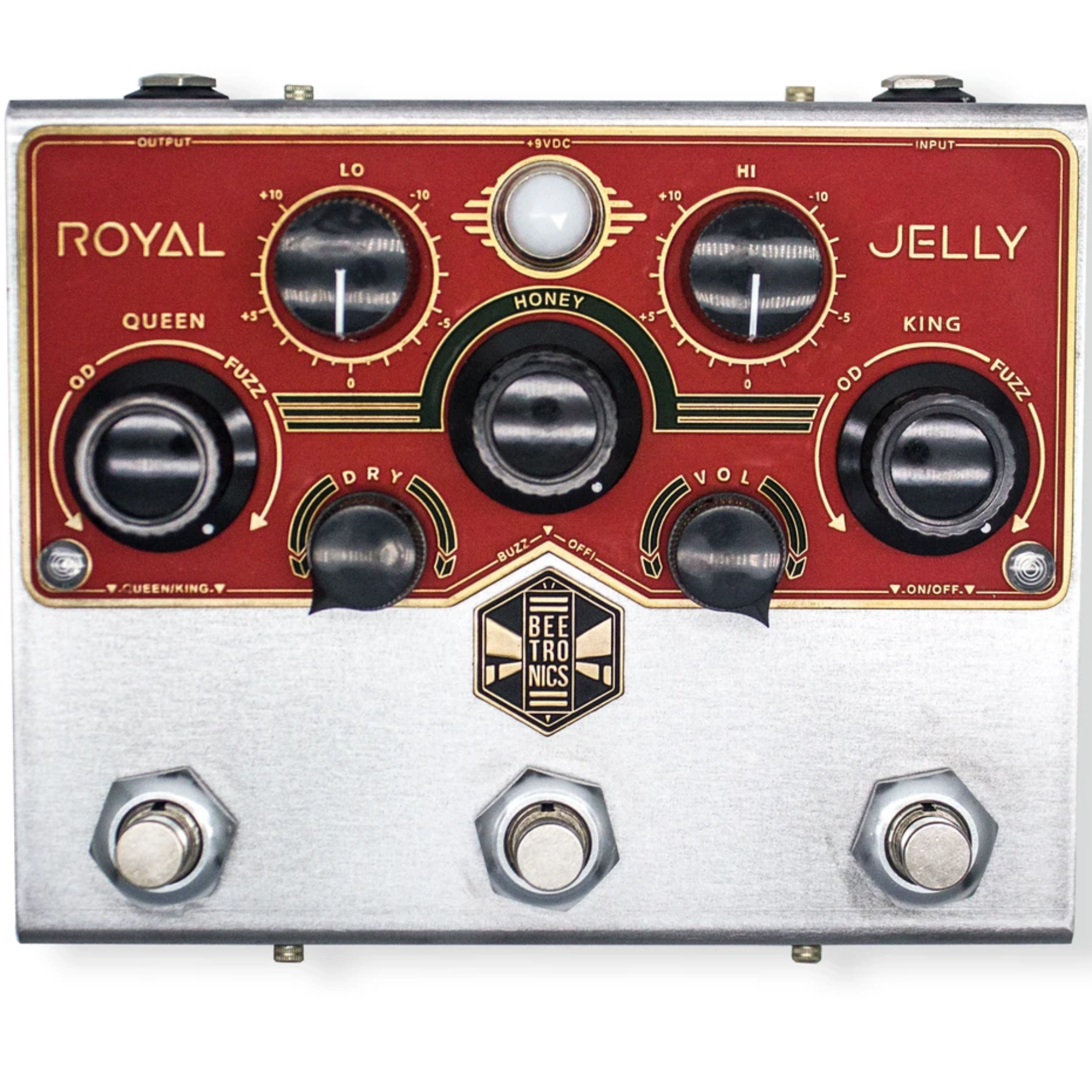 ギター Beetronics  Jelly Royal Jelly Fuzz/OD Blender • Royal Series – Beetronics