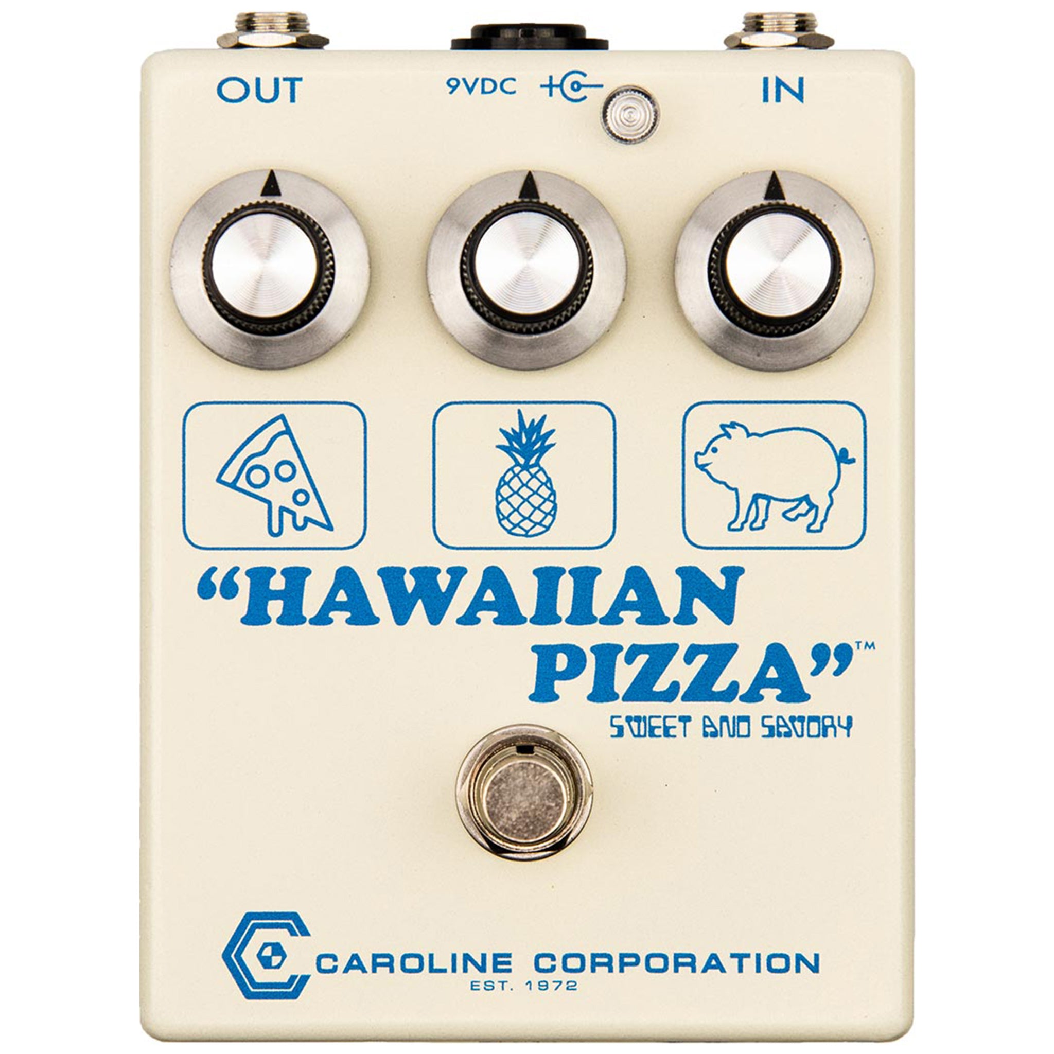 CAROLINE GUITAR HAWAIIAN PIZZA