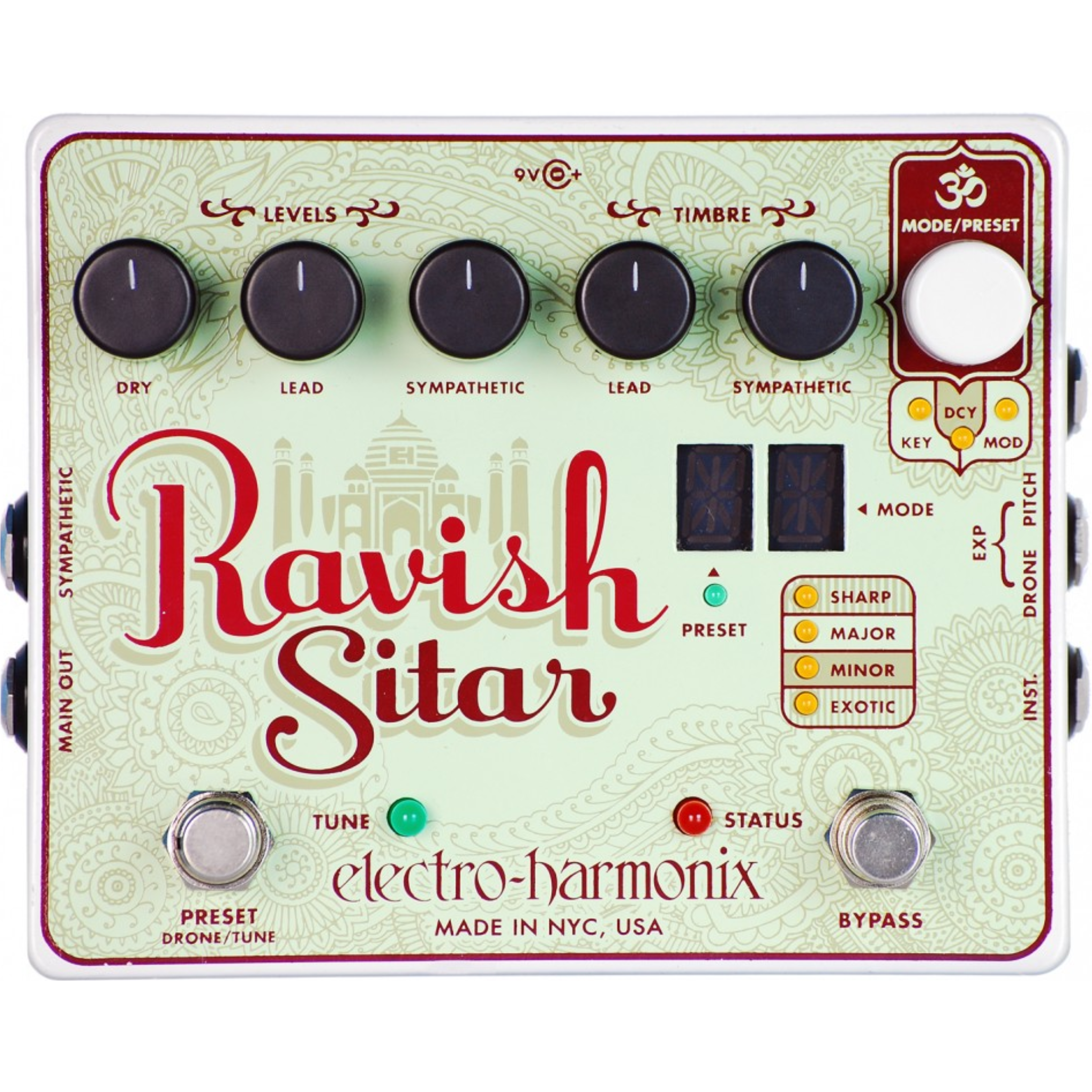 希少 electro harmonix ravish sitar electro-harmonix-ravish-star.