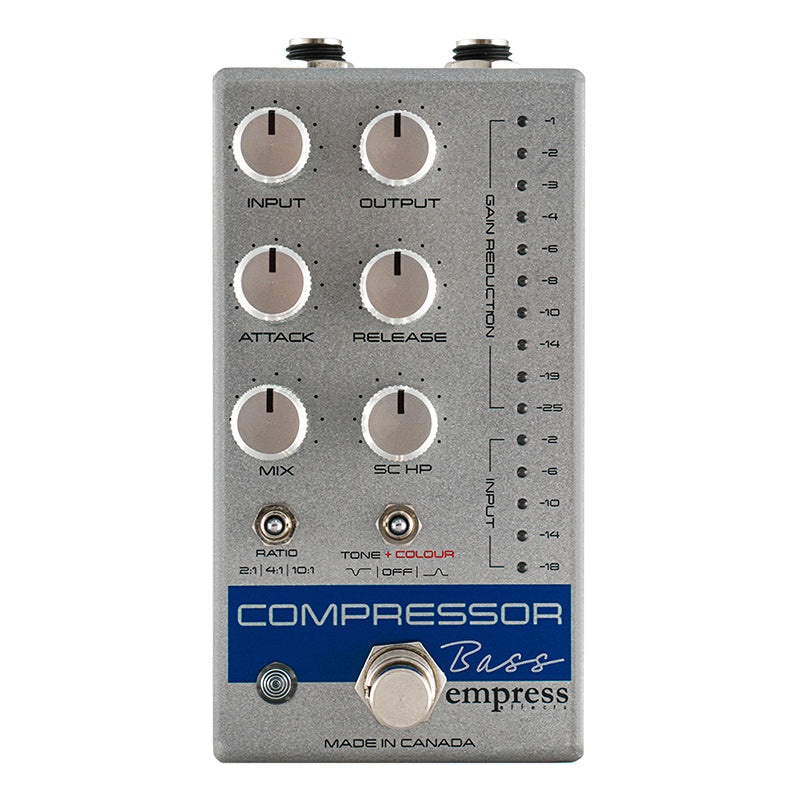 【国内即発送】 Empress Effects Compressor Bass Silver ベース