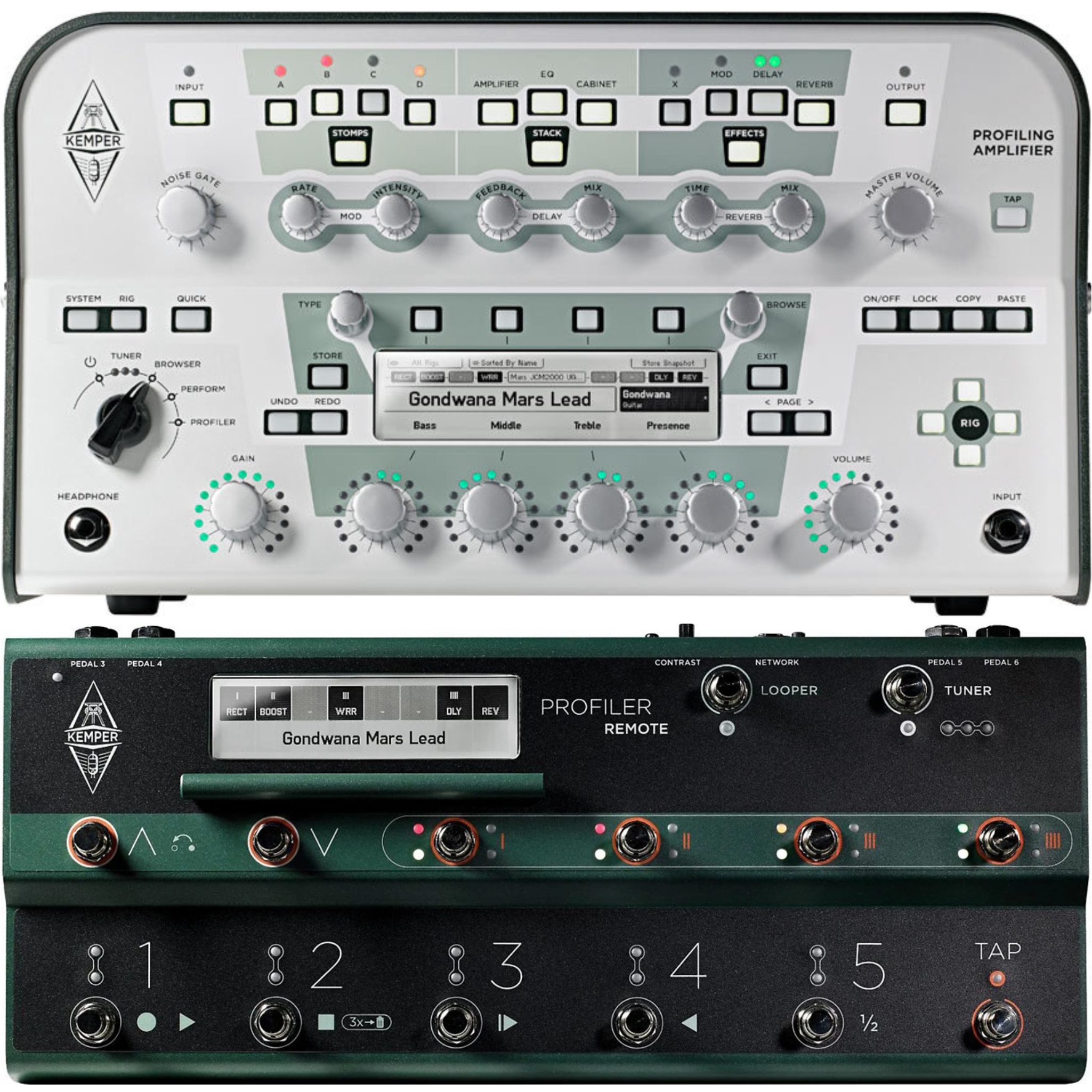 KEMPER PROFILER HEAD + REMOTE BLACK