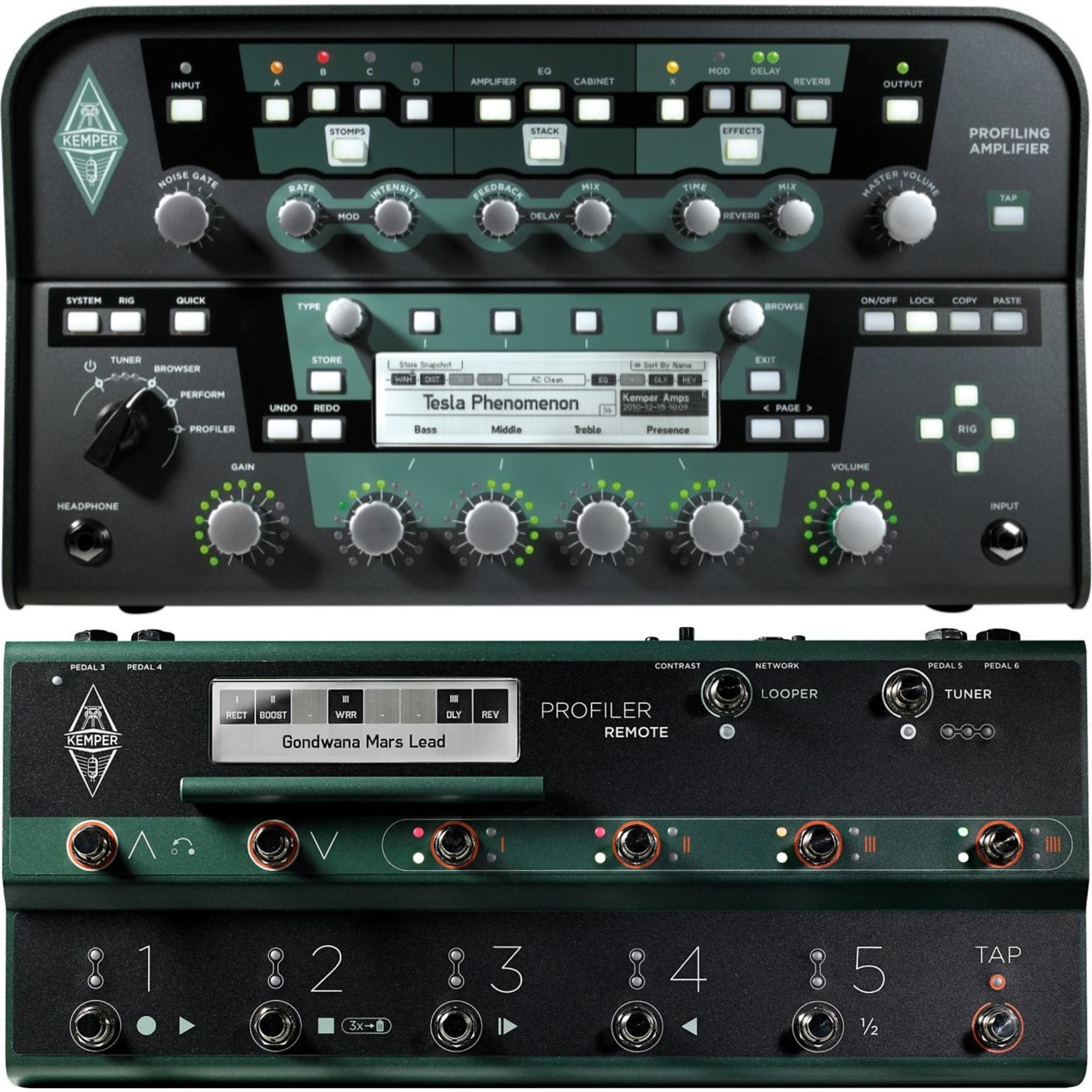 KEMPER PROFILER POWERHEAD + REMOTE