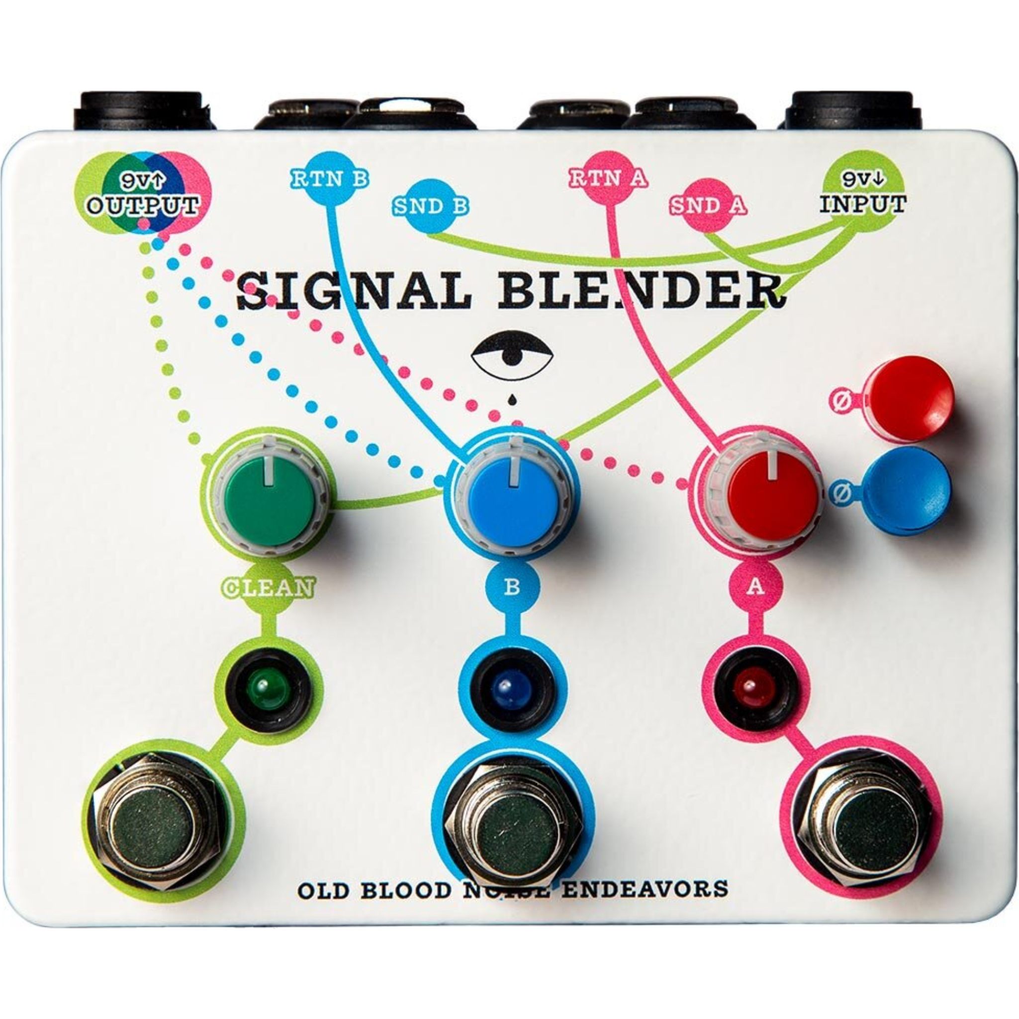 ギター Old Blood Noise Endeavors SIGNAL BLENDER Old Blood Noise Endeavors Signal Blender Utility Pedal