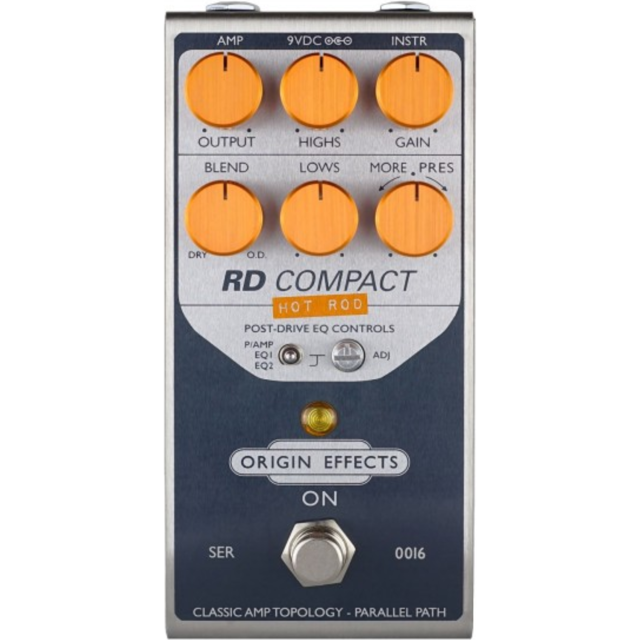 ギター Origin Effects RD COMPACT HOTROD origineffectsrdcompacthotrod.