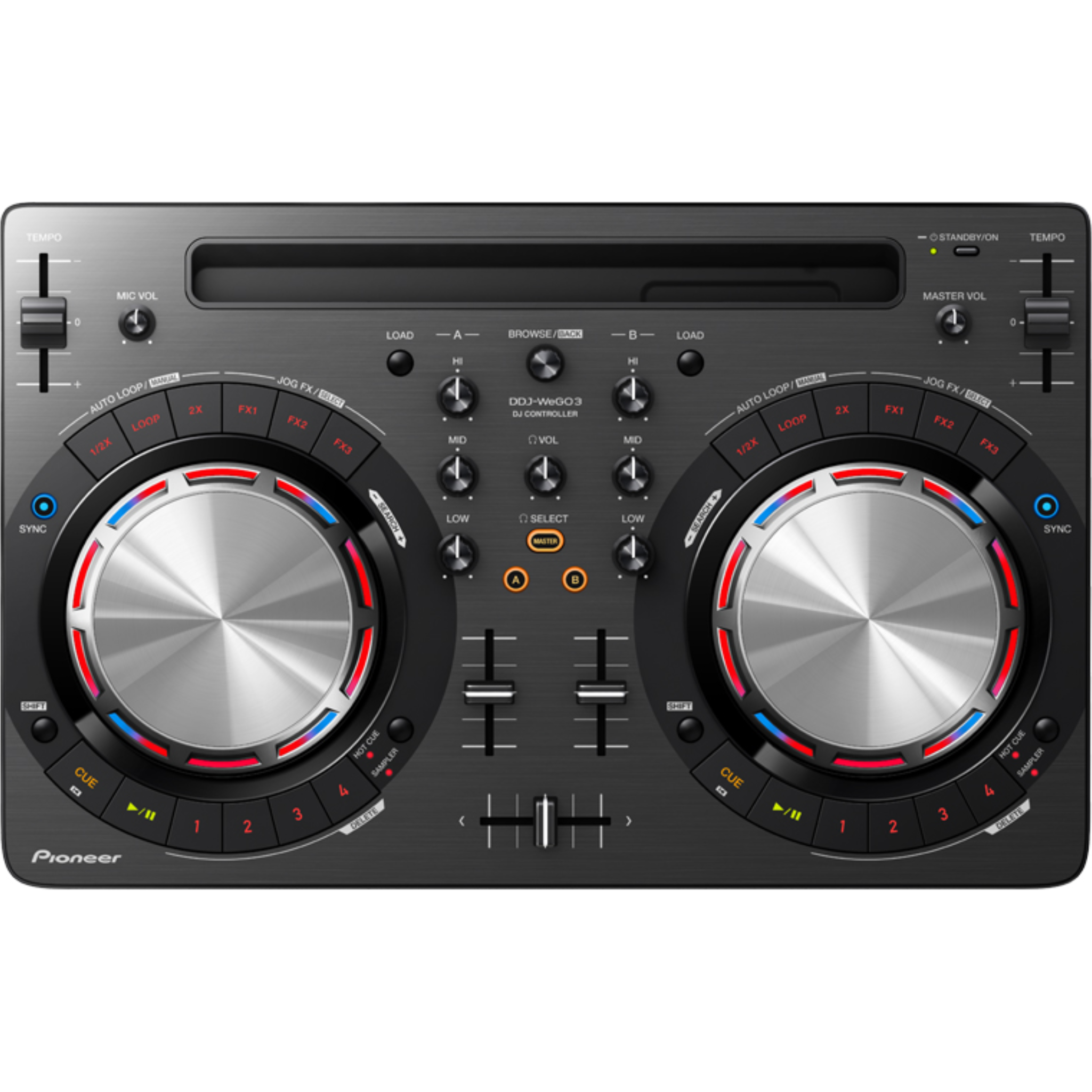 Pioneer DJ DJコントローラー（DDJ-WEGO4-K ） - DJ機材