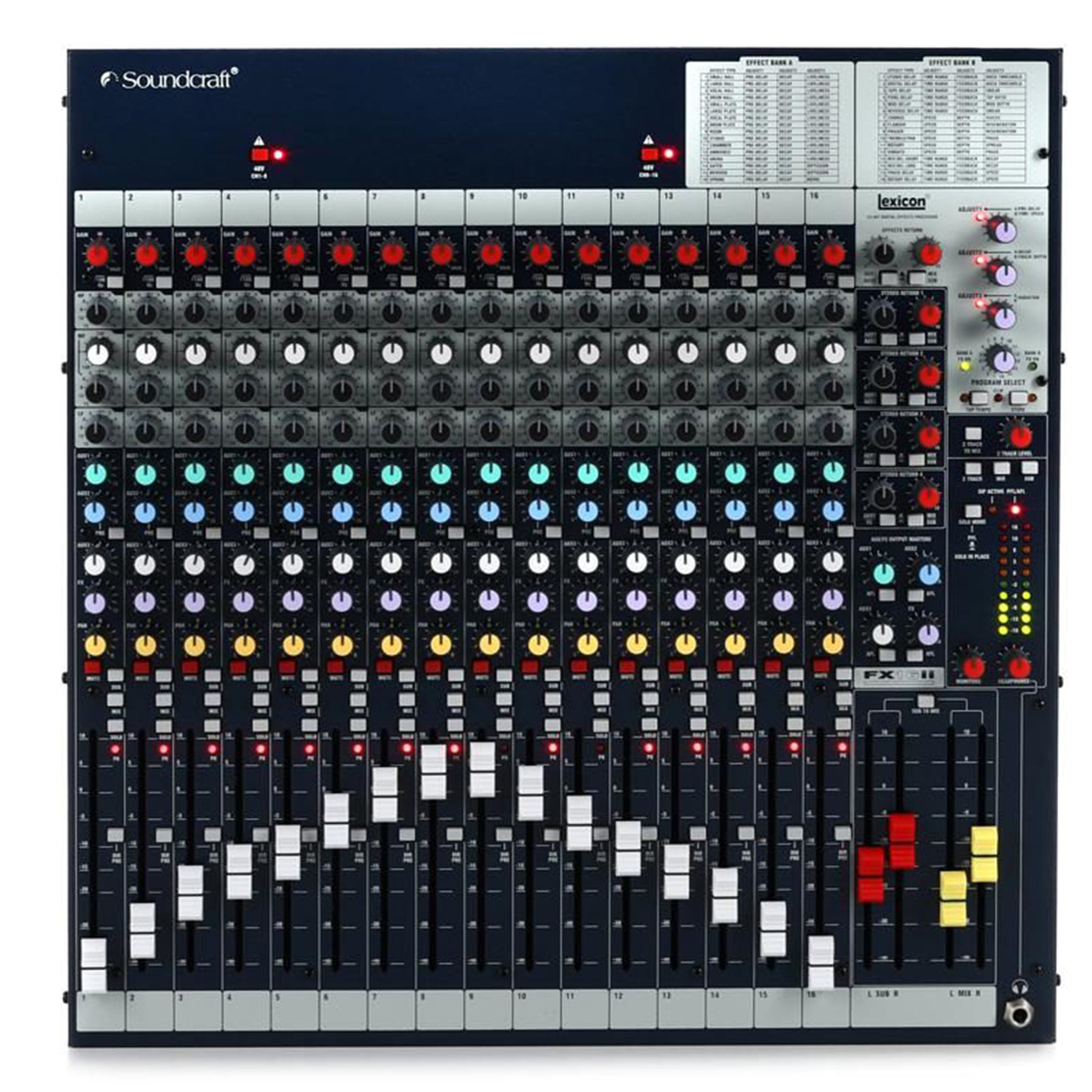 〇【神殿店】Soundcraft サウンドクラフト FX16ii アナログ ミキサー