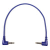 Tendrils Right Angled Eurorack Patch Cable 20CM Purple