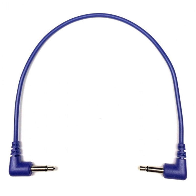 Tendrils Right Angled Eurorack Patch Cable 20CM Purple