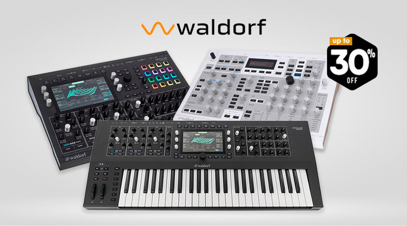 For A Limited Time Save Up To 1450$ on Waldorf Synthesizers