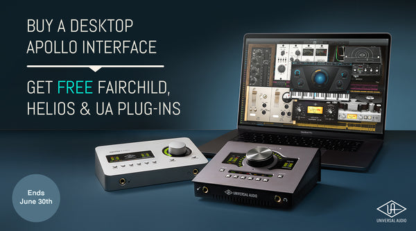 Universal Audio Apollo Desktop Promotion