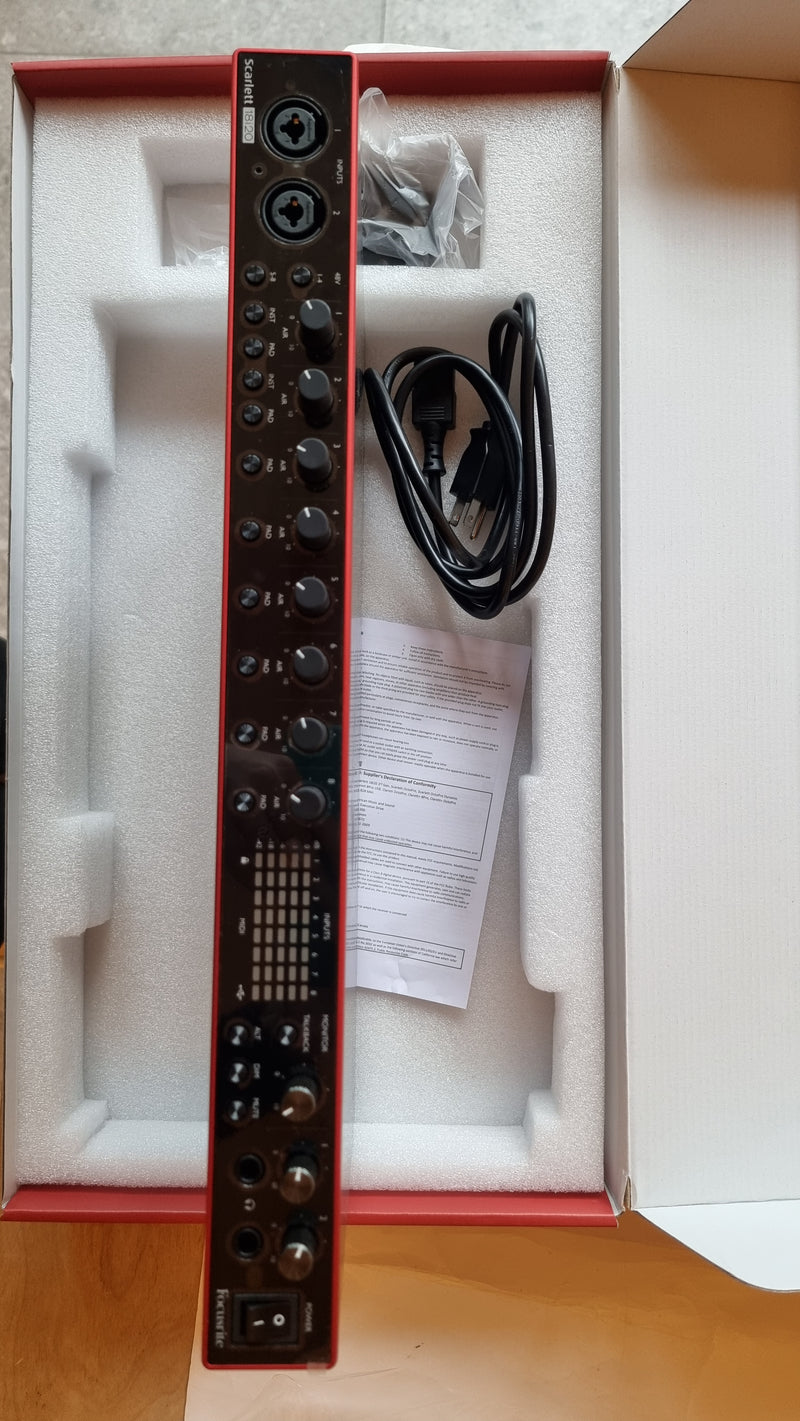 Focusrite Scarlett 18I20 GEN 3