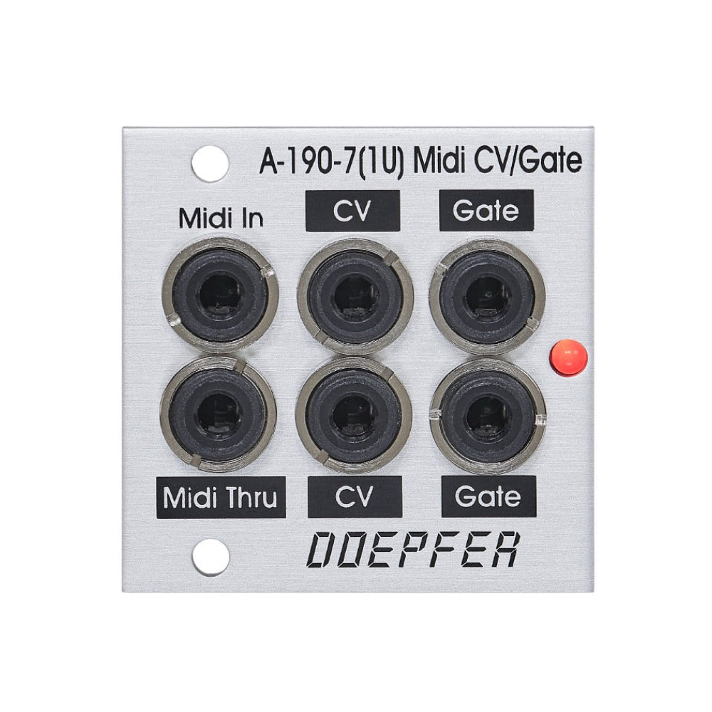 Doepfer A-190-7 1U Micro Interface MIDI CV/Gate
