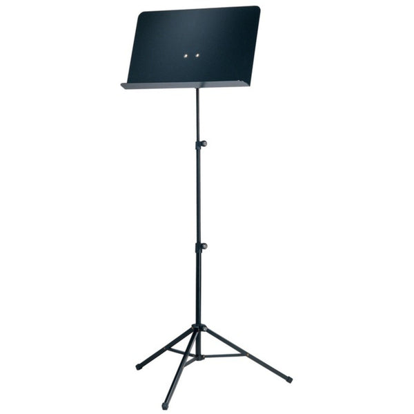 K&M 10068-Black School Orchestra Music Stand Alum Desk