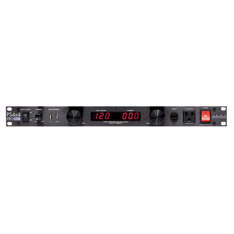 Art Pro Audio SP4X4 Pro USB 1RU Metered Power Distribution