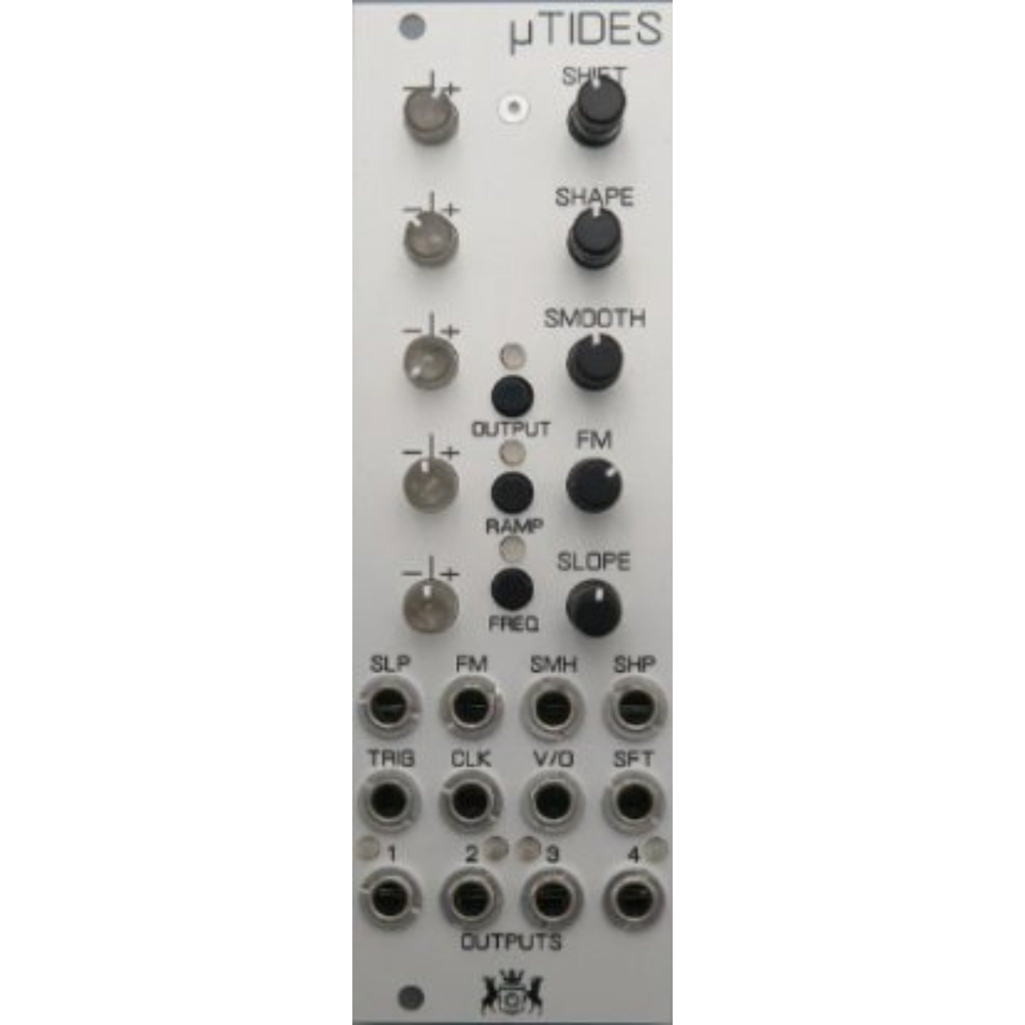 Synth Led Meter Michigan Synth Works uTides with LED pots - Silver