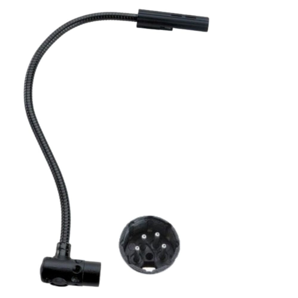 Lampe col de cygne à DEL Littlite 12 po avec connecteur XLR4 à angle droit - Non