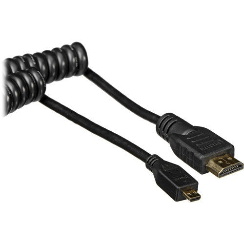 Câble Atomos spiralé Micro vers Full HDMI 30cm