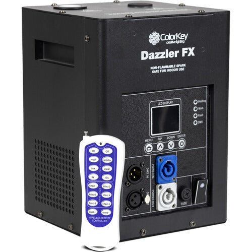 ColorKey Dazzler FX MKII Cold Spark Machine - Black