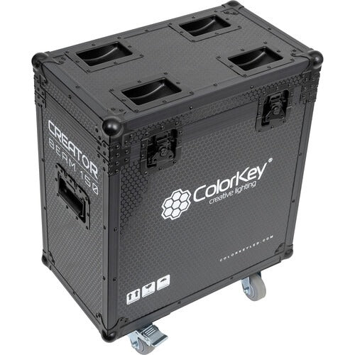ColorKey Flight Case for 2x Creator Beam 150 Moving Head