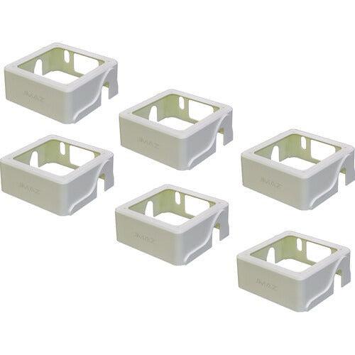 JMAZ Mad Par Lighting Fixture Covers 6-Pack White