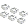 JMAZ Mad Par Lighting Fixture Covers 6-Pack Chrome