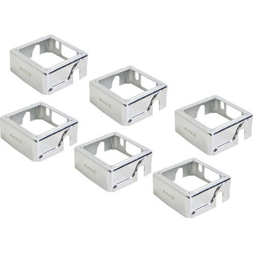 JMAZ Mad Par Lighting Fixture Covers 6-Pack Chrome