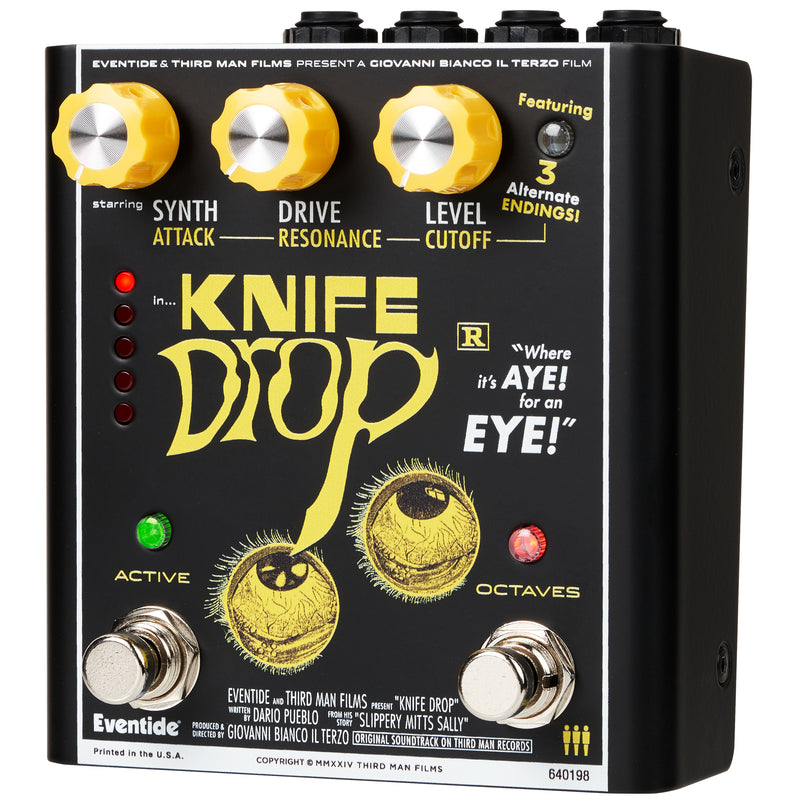 Eventide Knife Drop Fuzz Octave Pedal