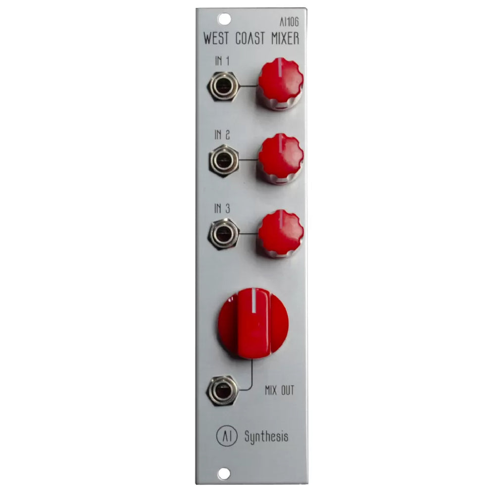 AI SYNTHESIS AI106 WEST COAST MIXER PCB PANEL SILVER