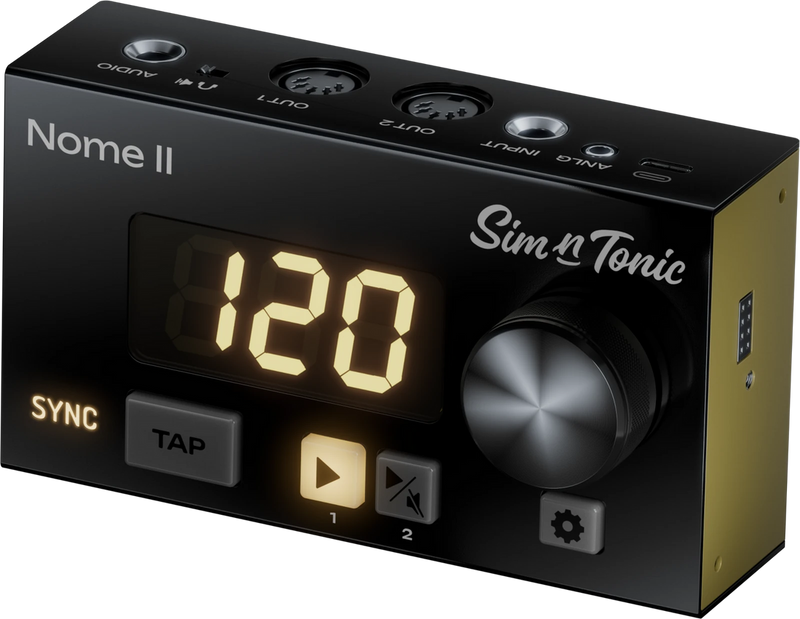 Sim'n Tonic Nome II - MIDI Master Clock Synchronizer