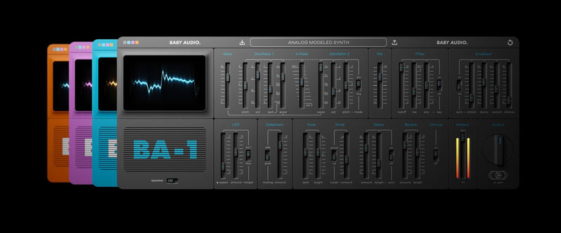 Baby Audio BA-1 BA-1 Modern Re-Imagination Of Cultish 1982 Analog Synth Plugin