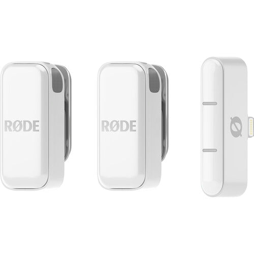 Rode Ultra-Compact Dual Wireless Mic Kit USB-C White