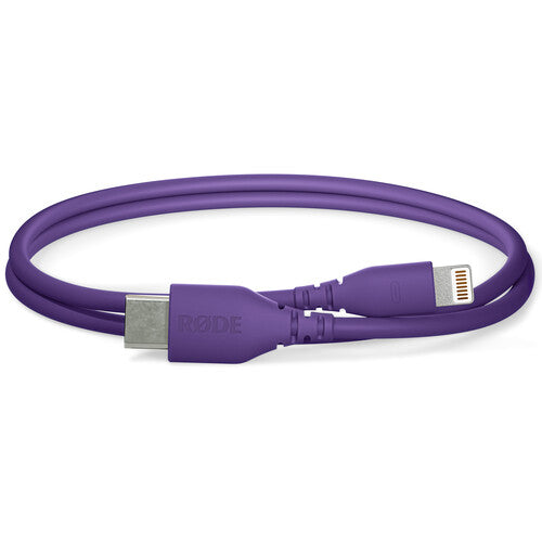 Rode SC21-PU 300mm Lightning to USB-C Cable (Purple)