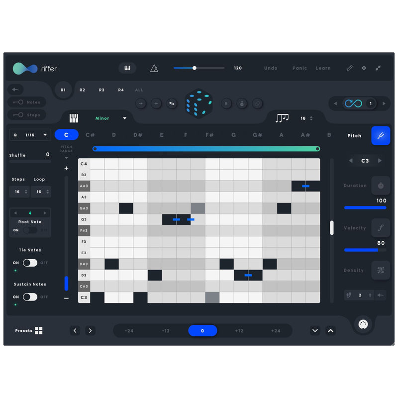 Audiomodern Riffer - The Creative MIDI Sequencer