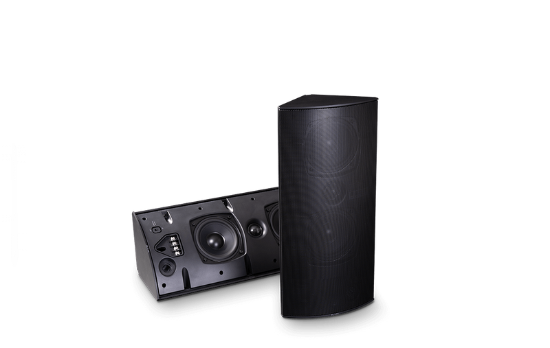 Blaze Ci4, 4 Inch Speaker and 4 Inch passive radiator - Blac