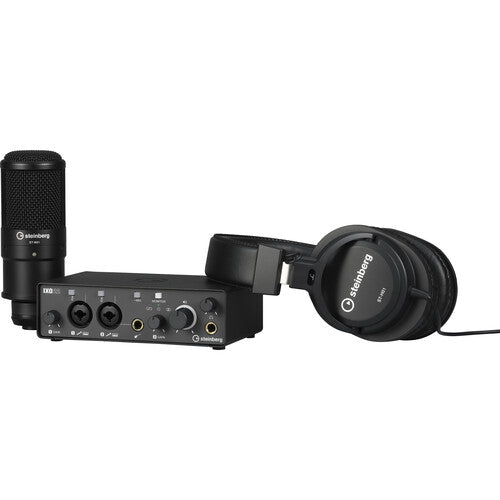 Steinberg IXO22 B R PACK Audio Interface Recording Black