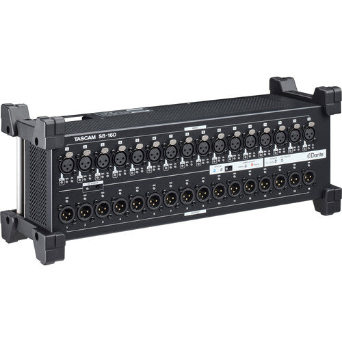 Tascam SB-16D 16x16 Dante Stage Box & Audio Interface