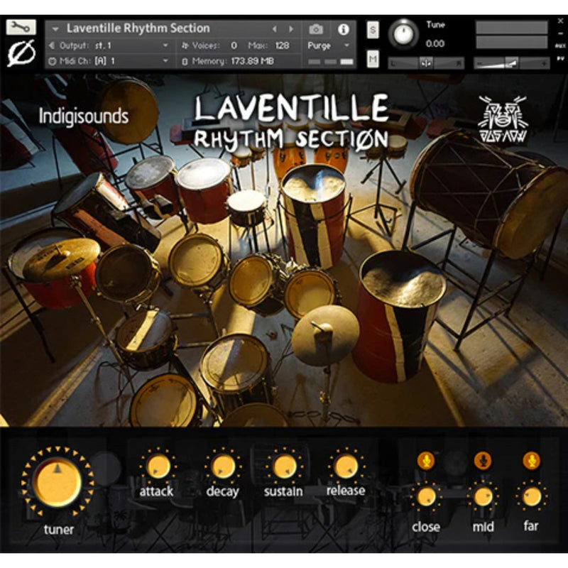 Indigisounds Laventille Rhythm Section - Lavantille "Engine Room" Percussion